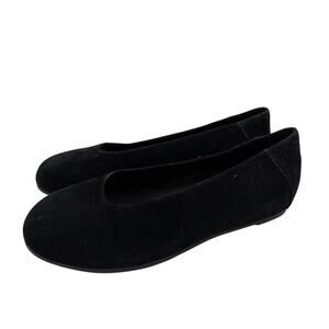 Eileen Fisher Una Hidden Wedge Ballet Flat Women's Black Size US6 EU36.5